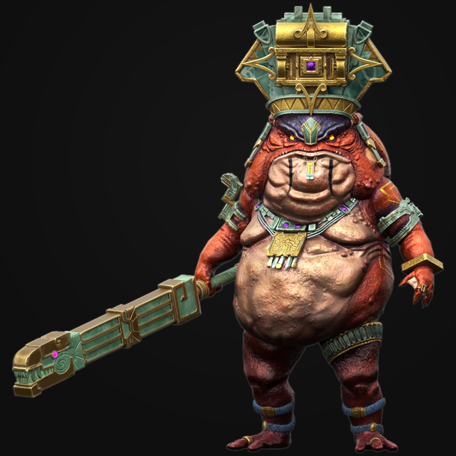 ArtStation - Lord Mazdamundi FAN-ART ( concept by Rinehart Appiah )