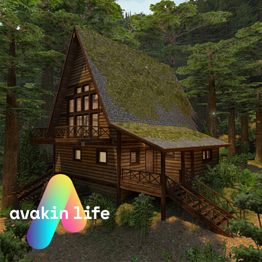 ArtStation - Avakin Life : Cottage Core Cabin