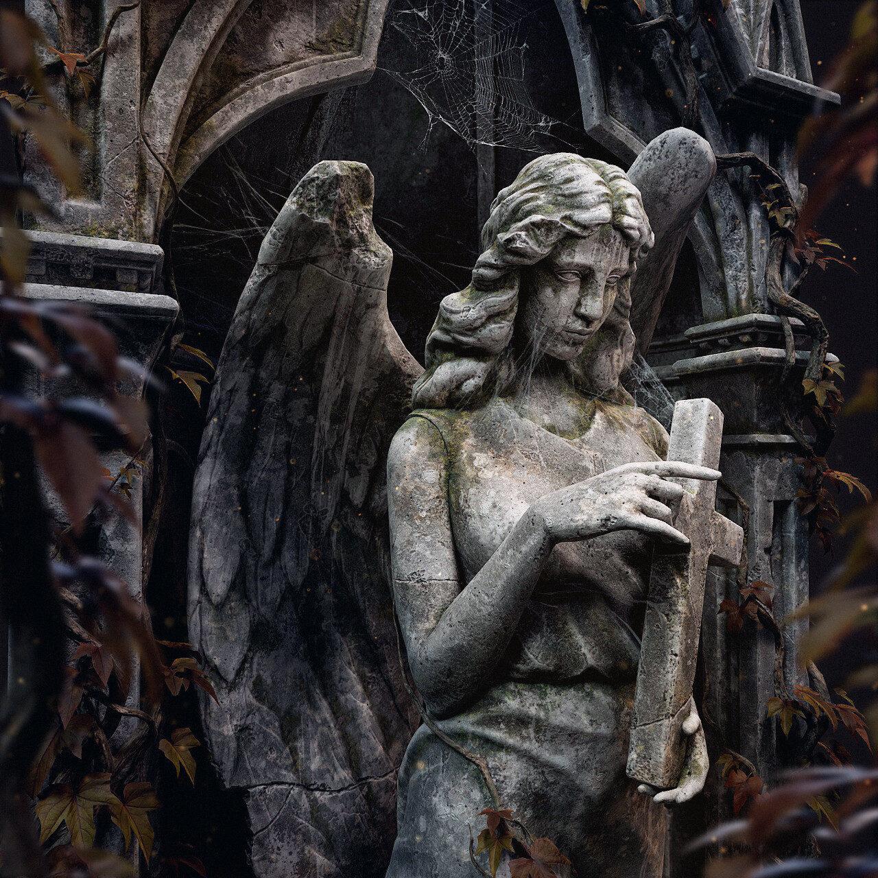 ArtStation - Gothic statue