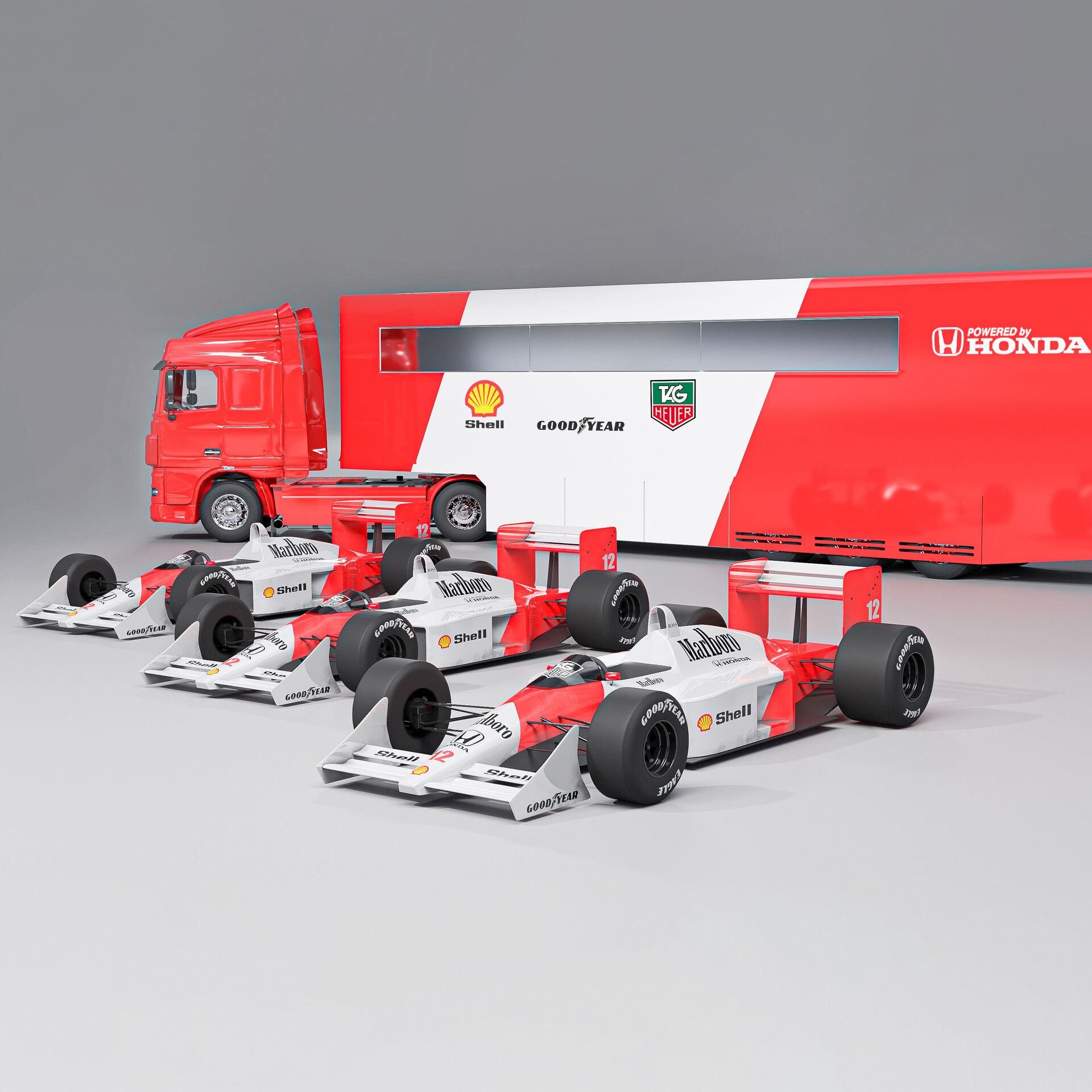 ArtStation - Mclaren Mp4/4