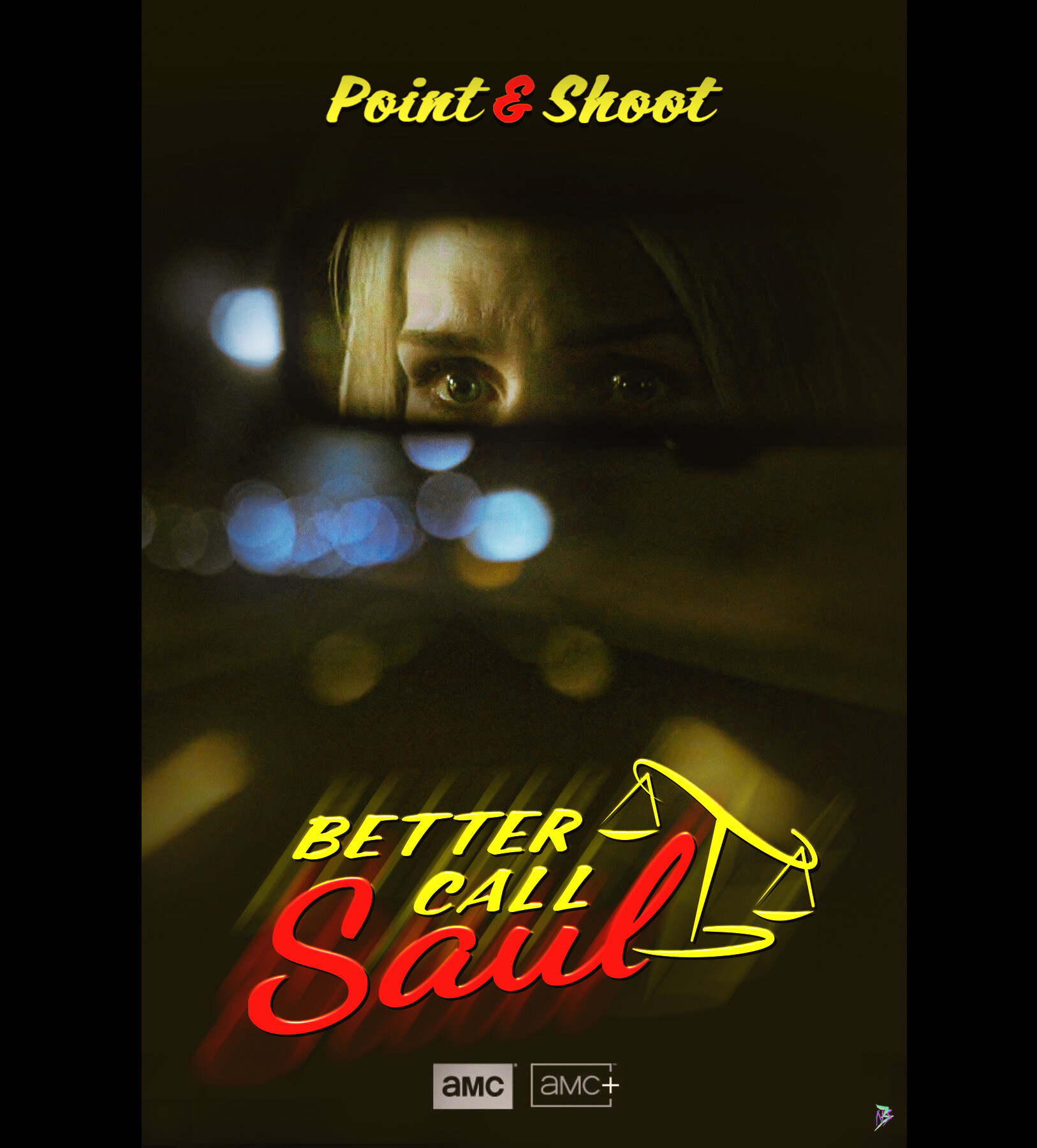 ArtStation Better Call Saul Point & Shoot Poster