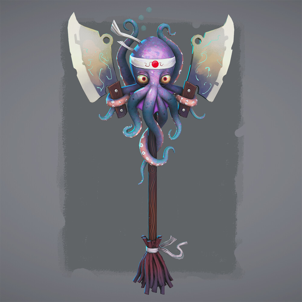 ArtStation - Axe-squid