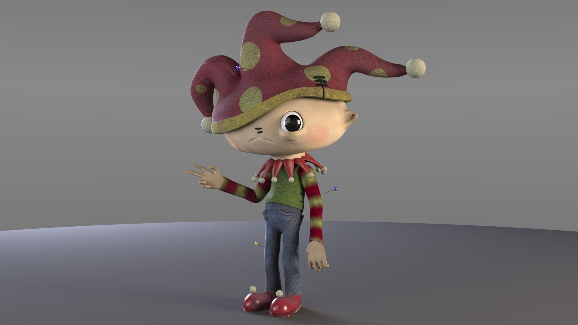 ArtStation - Projet et essai de texture (lutin)