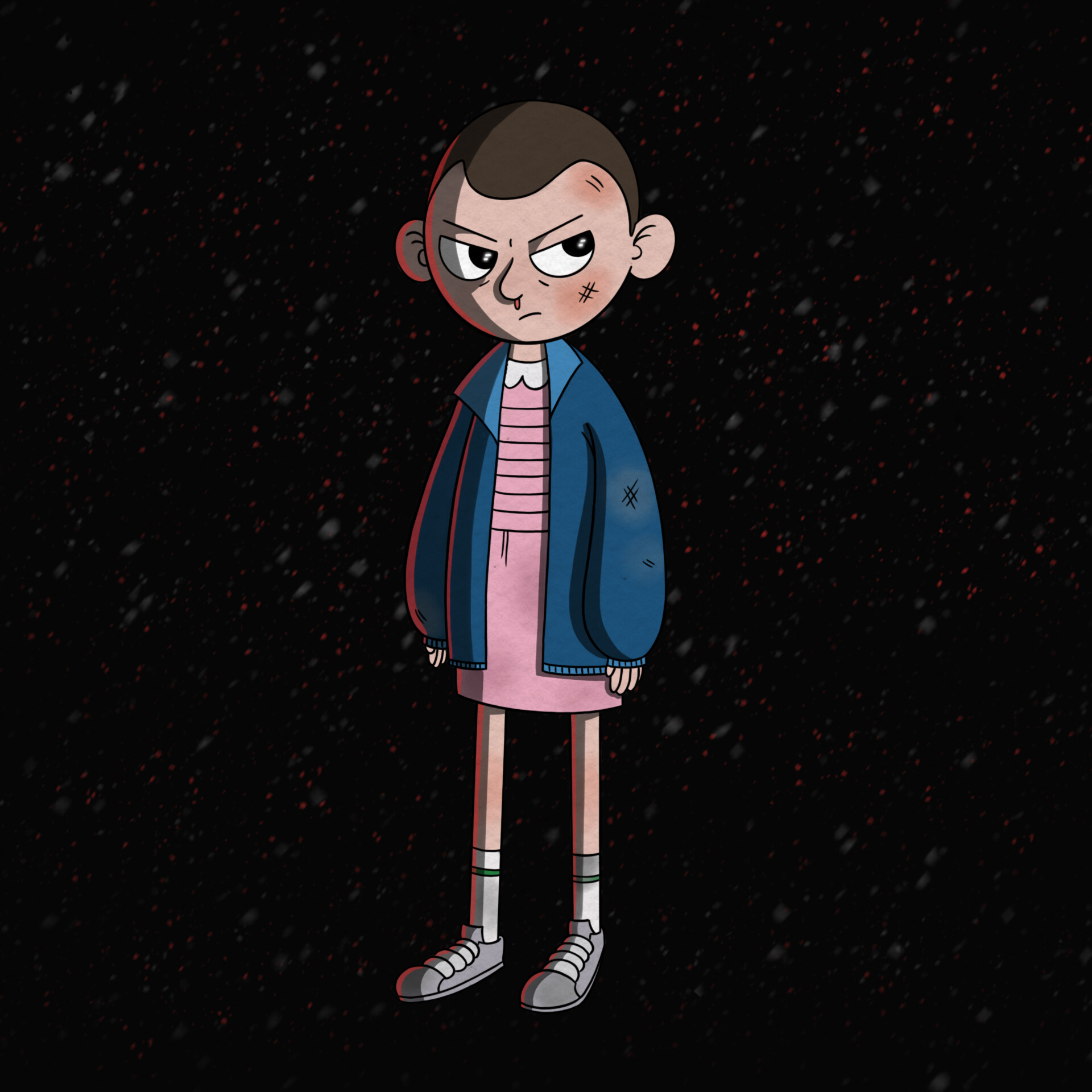 ArtStation - Stranger Things: Eleven character design