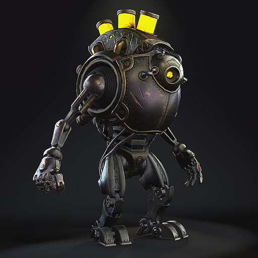 ArtStation - Steampunk Boss