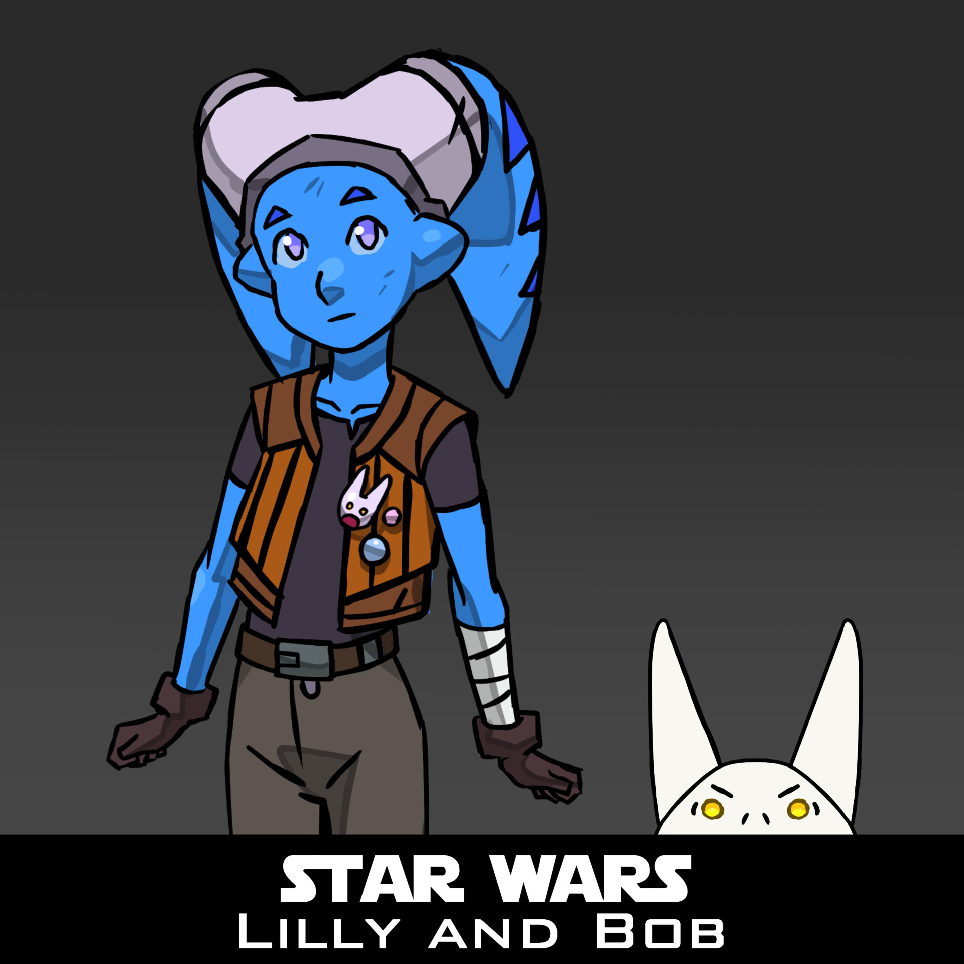 ArtStation Lilly and Bob 😺