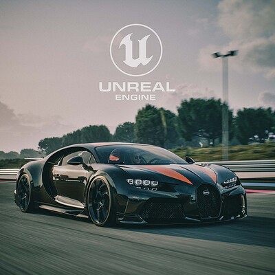 Bugatti Chiron Super Sport - Unreal Engine Automotive rendering