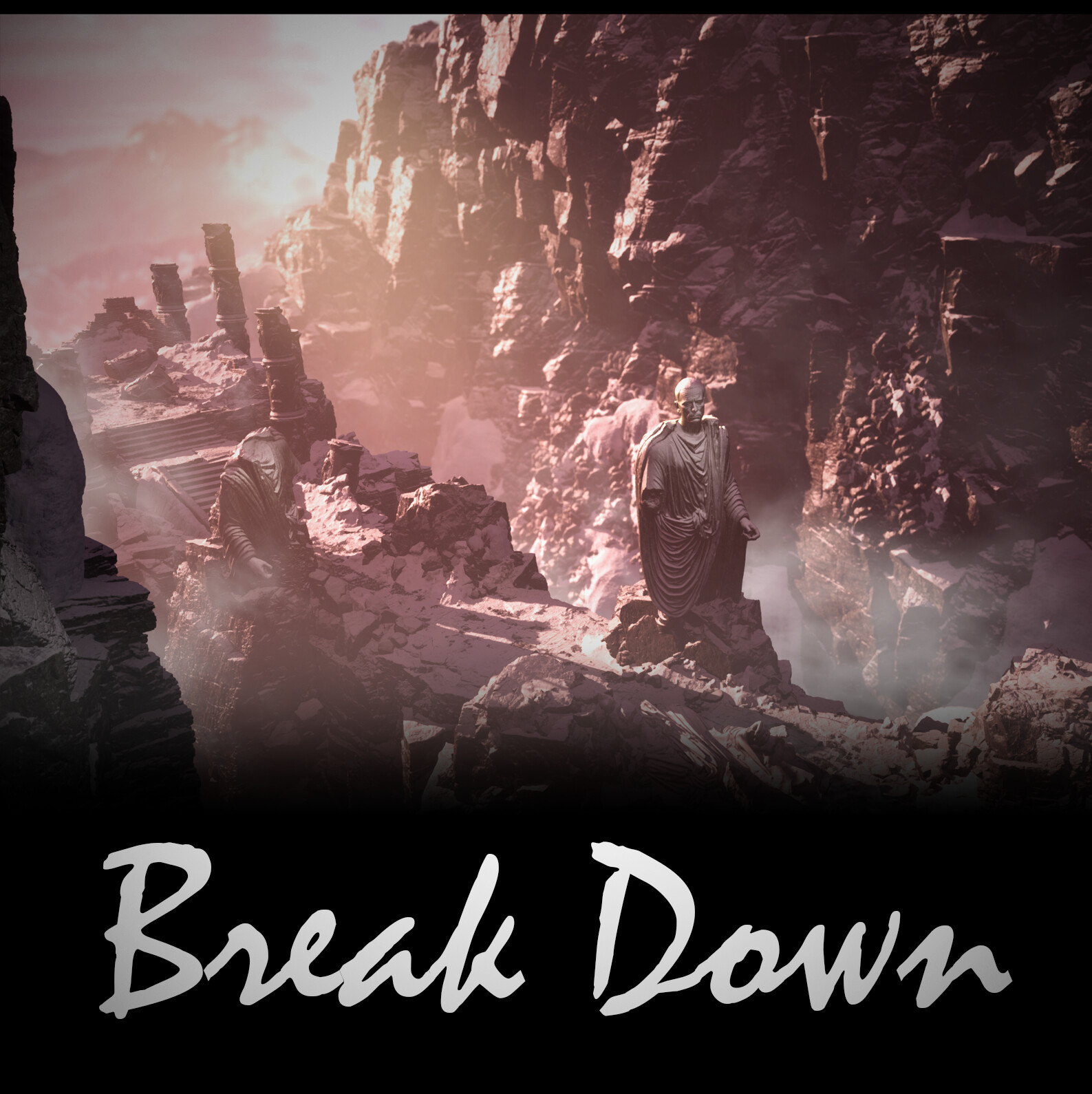 Secret snowy canyon -Breakdown- (UE5)