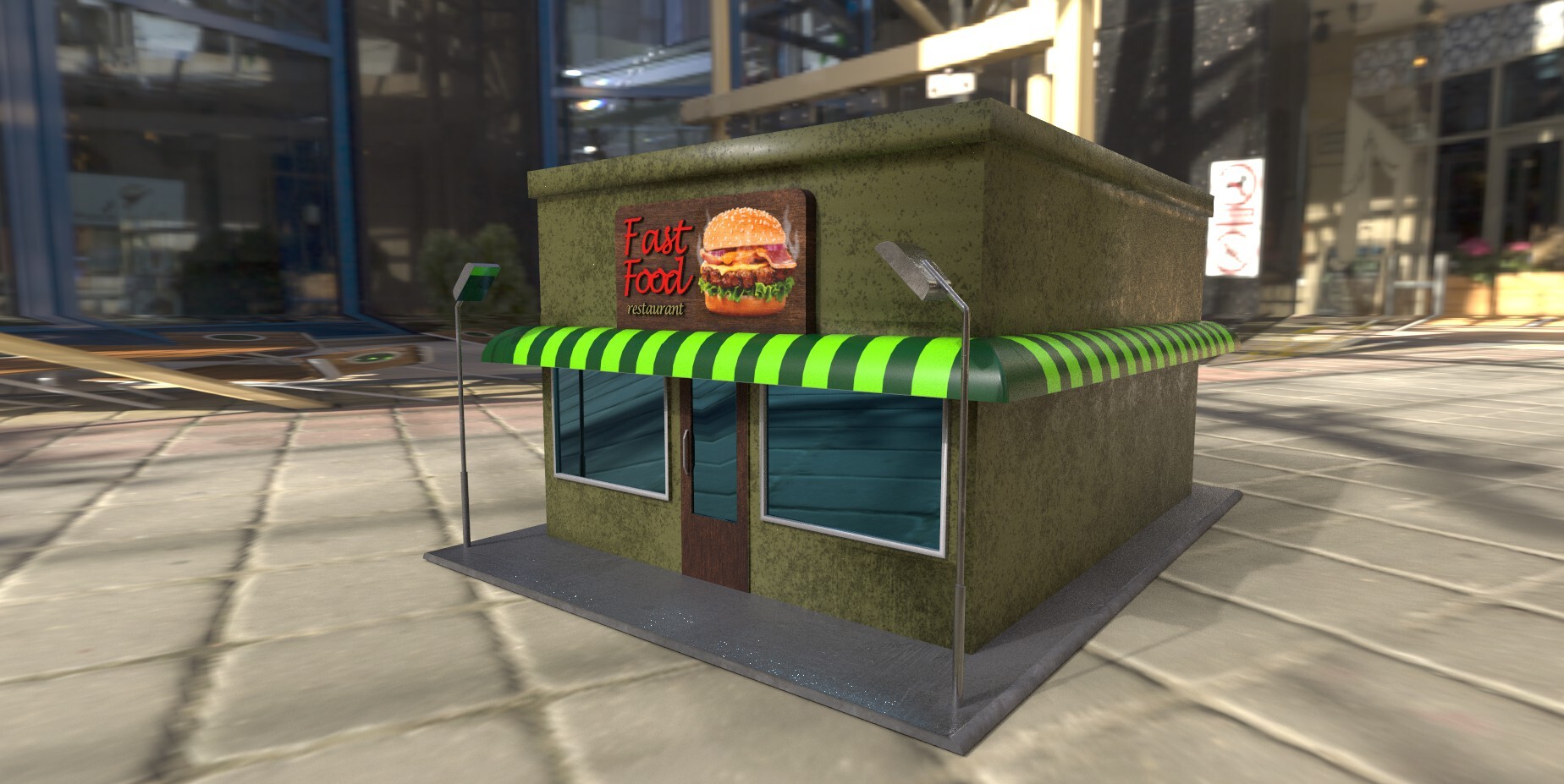 ArtStation Fast Food Restaurant