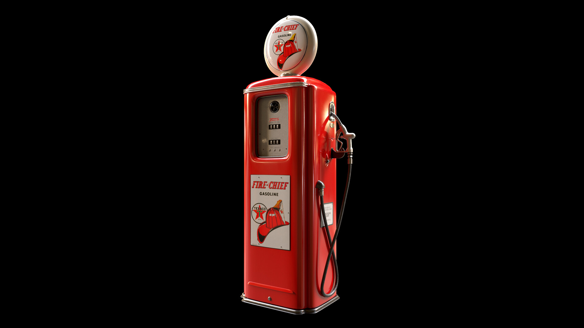 ArtStation - Texaco Firechief Gas Pump