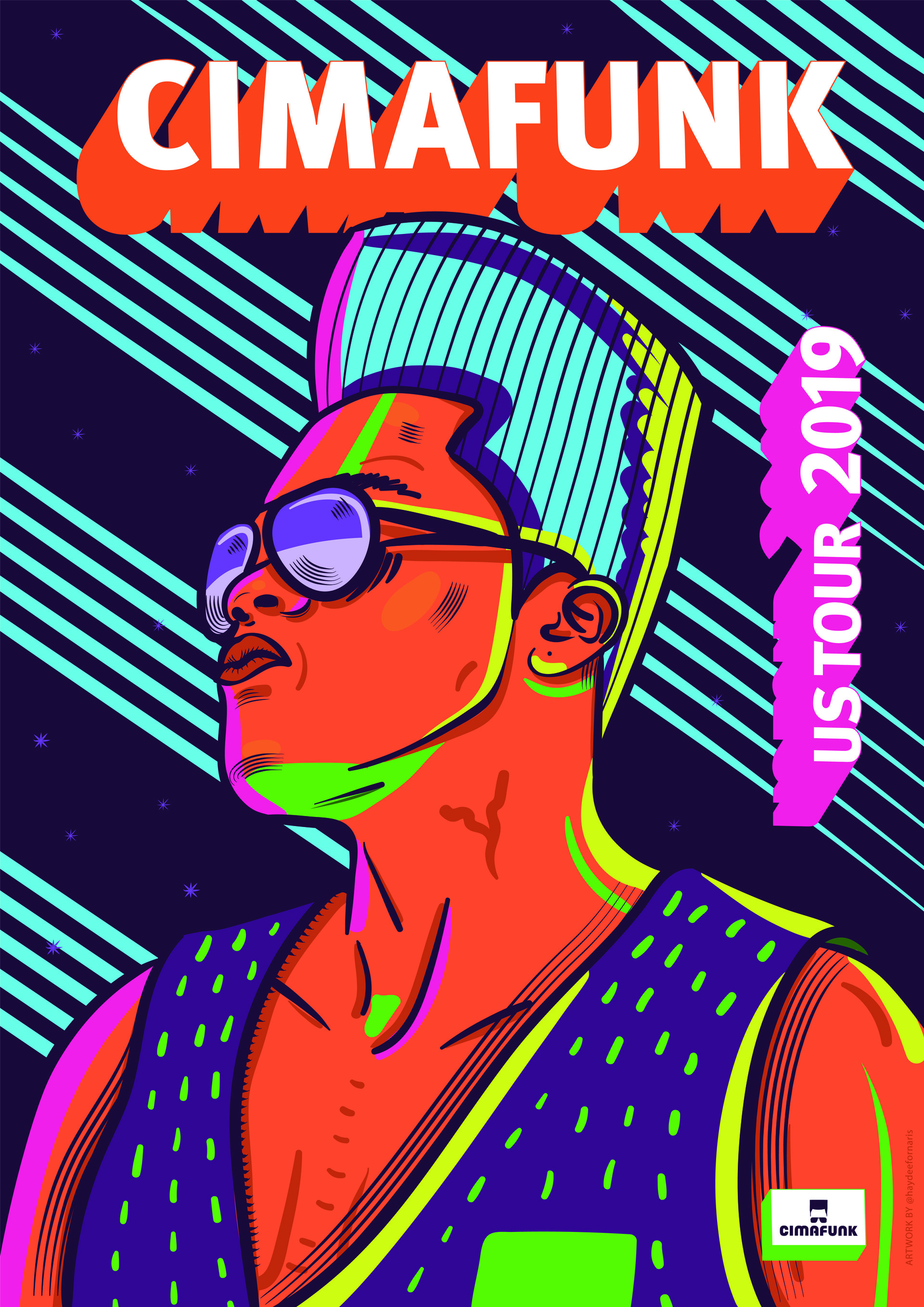 ArtStation Posters Design for CIMAFUNK
