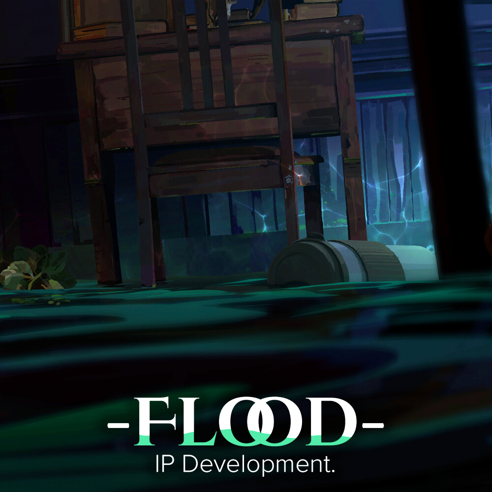 ArtStation Flood Bedroom