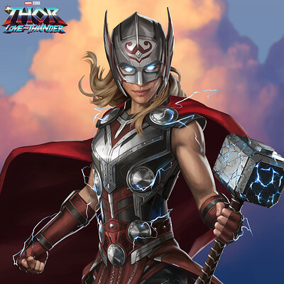ArtStation - Thor Will Avenge The Fallen