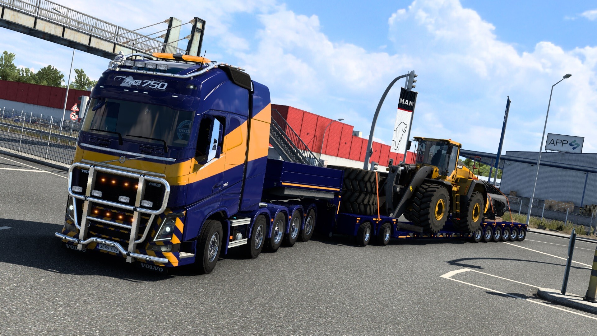 ArtStation - ETS2 1.44: Volvo FH750 Heavy Haul