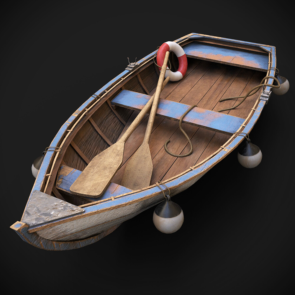 ArtStation Paddle Boat