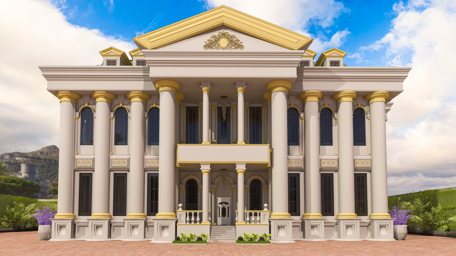 ArtStation Egyptian Classic Villa