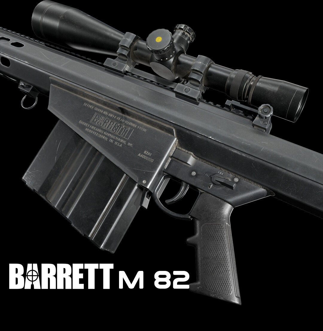 ArtStation - Barret M82