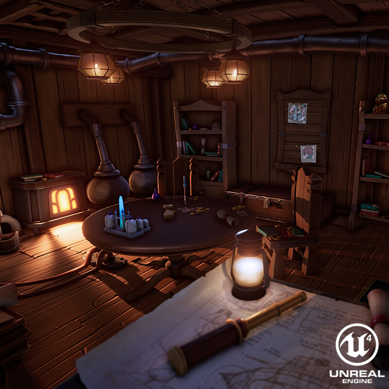 ArtStation Prima Vista's Tantalus Hideout