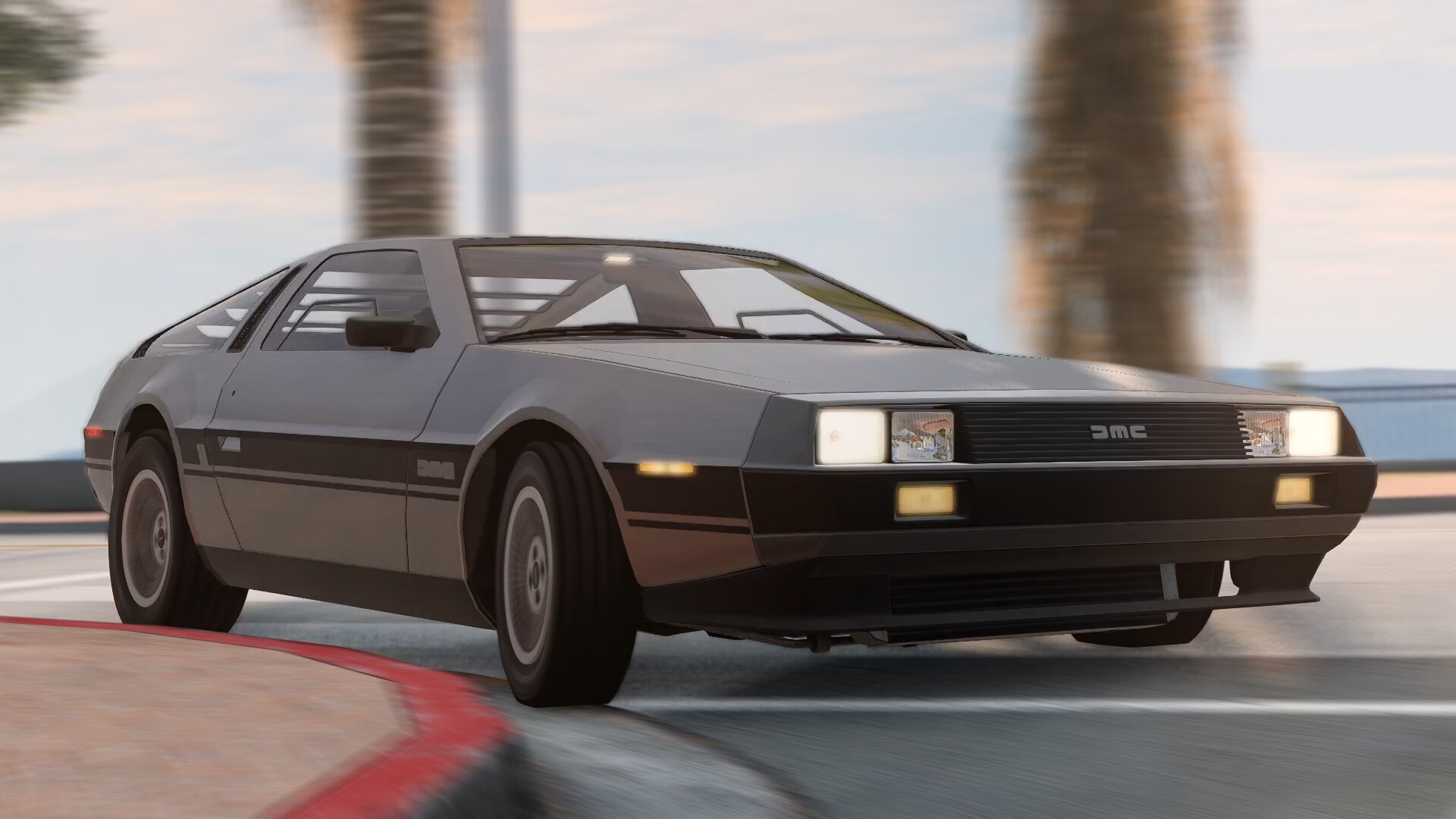 ArtStation - DeLorean DMC-12