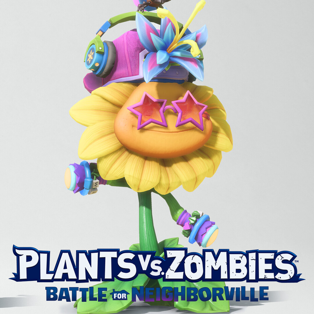 ArtStation PvZ Battle For Neighborville Sunflower Skins   G A G A Pvz3 Glb 3d Sunflower 