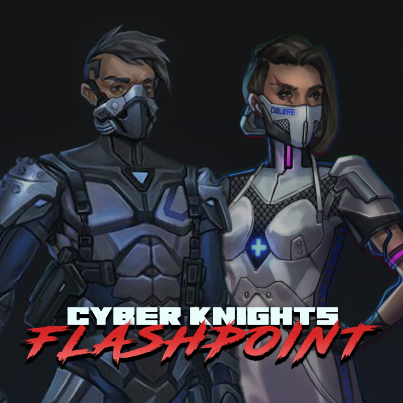 Cyber Knights: Flashpoint - Characters
