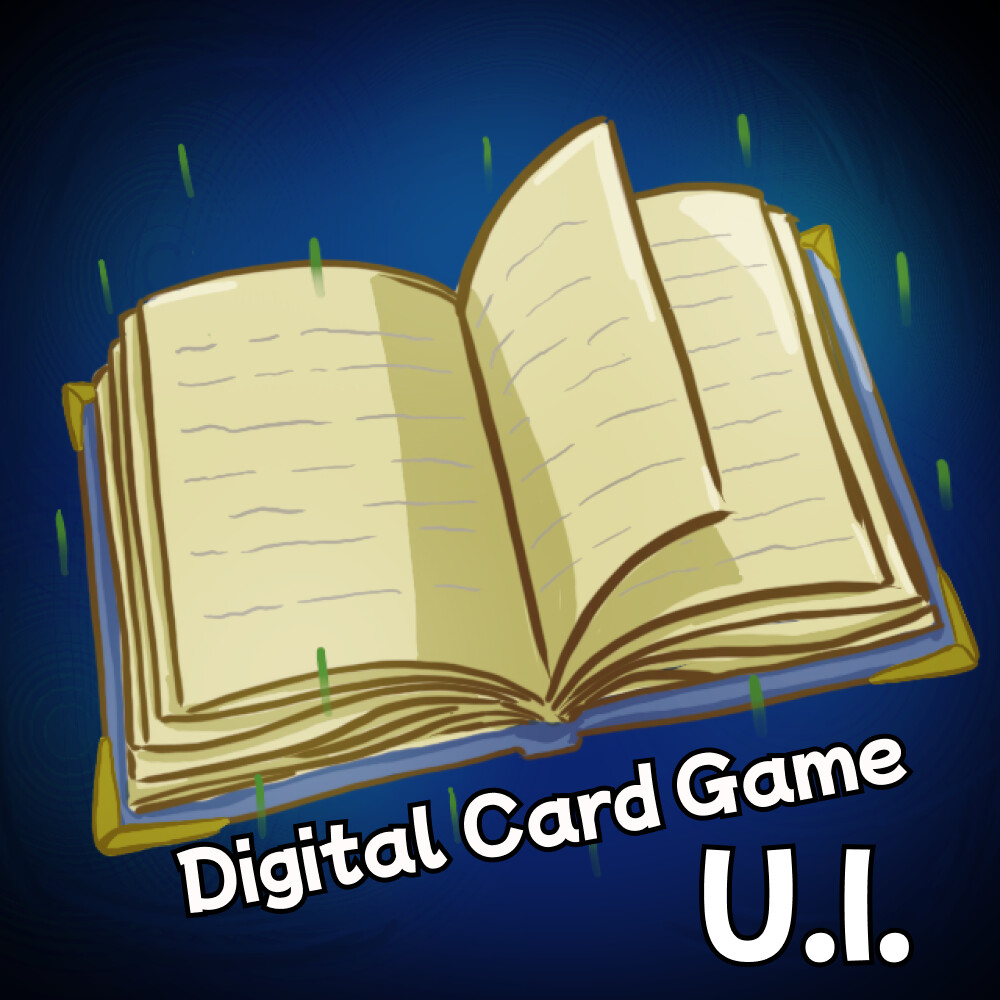 ArtStation Trading Card Game Concept UI Art