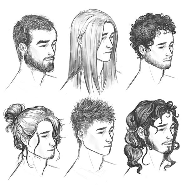 ArtStation Hair Practice