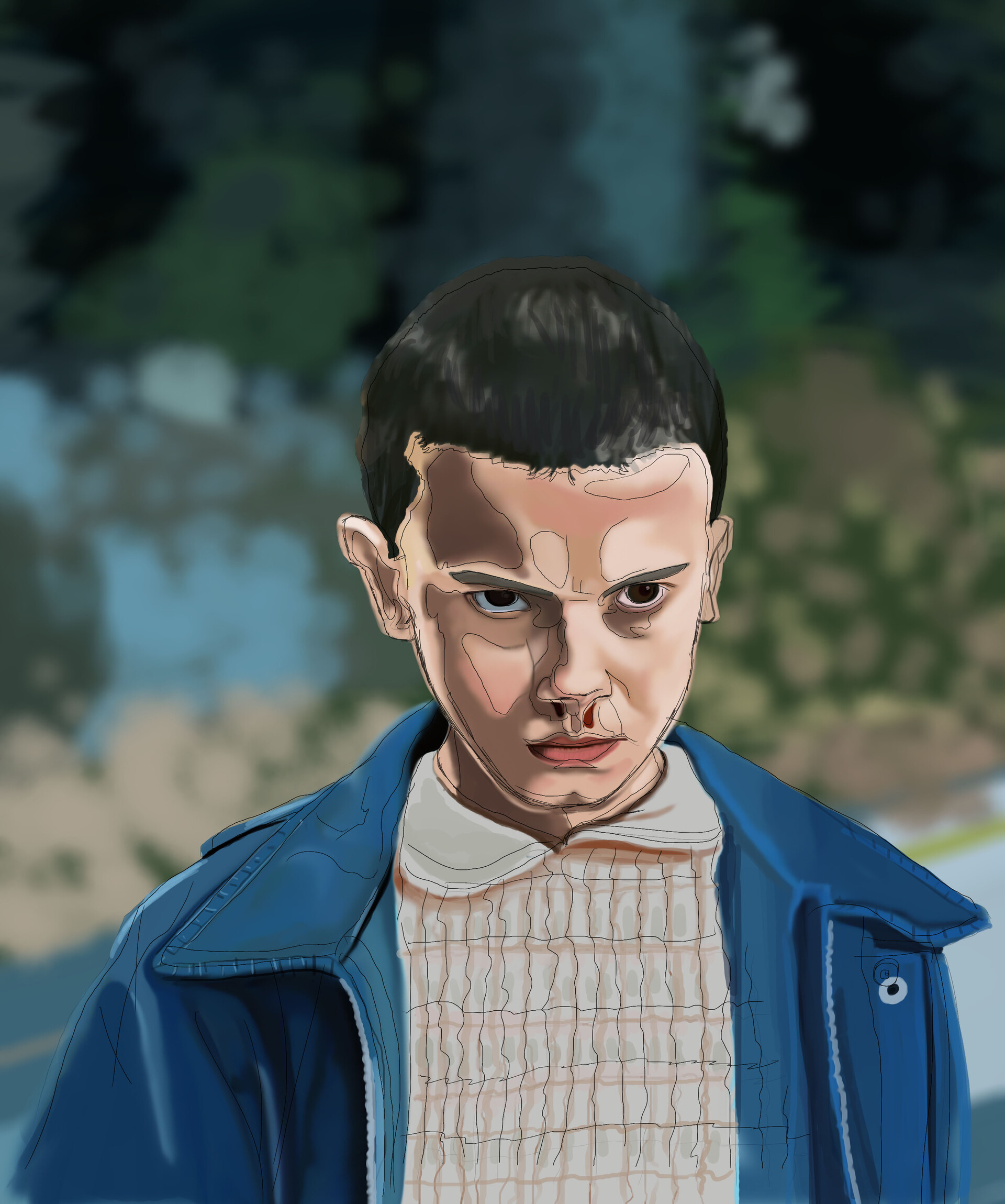 ArtStation - Eleven character digital art