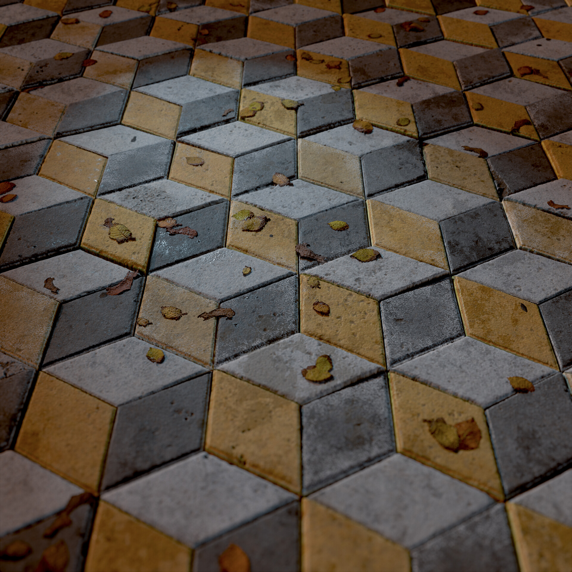 ArtStation - Street Tile
