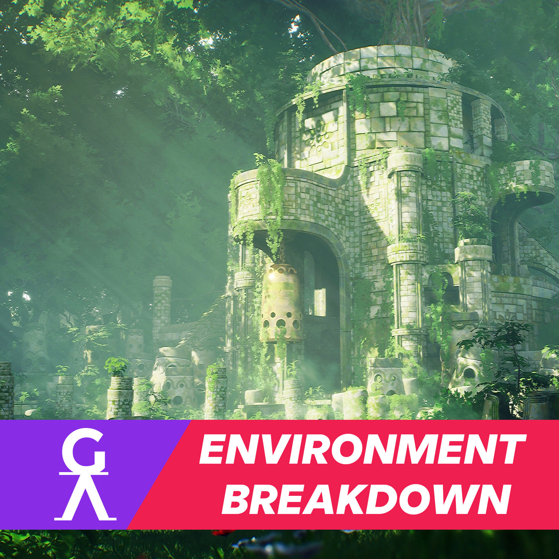 The Temple Jar - Environment Breakdown - Florian Elie by Games Artist |  Search by Muzli