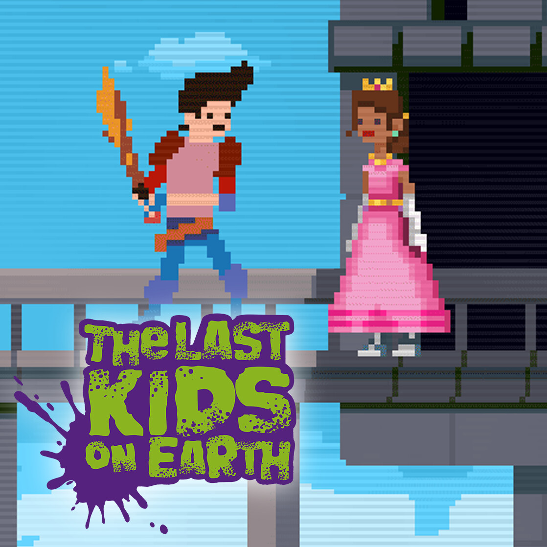 Last Kids on Earth - Animated Pixel Art Sequence