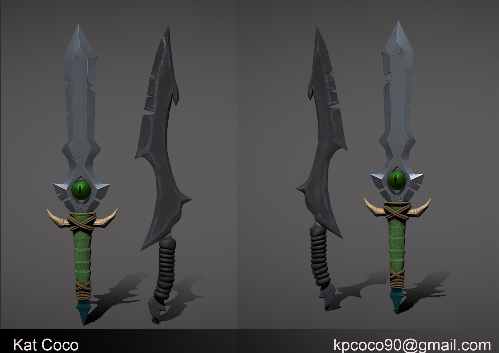 ArtStation - Cloaking/Vision Swords