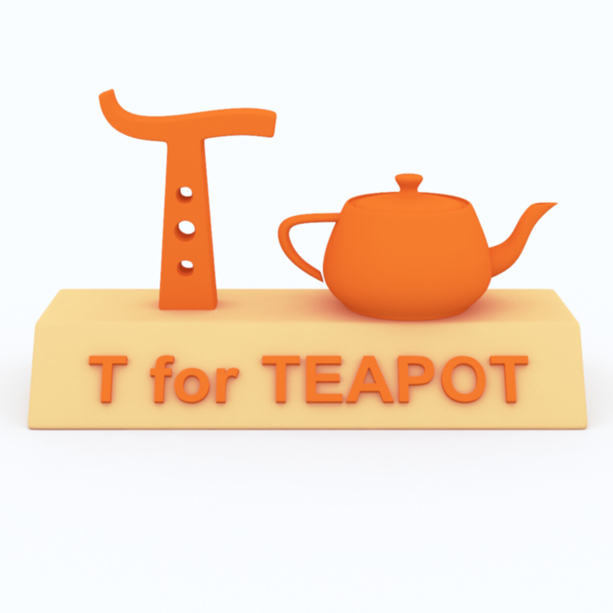 ArtStation T for Teapot