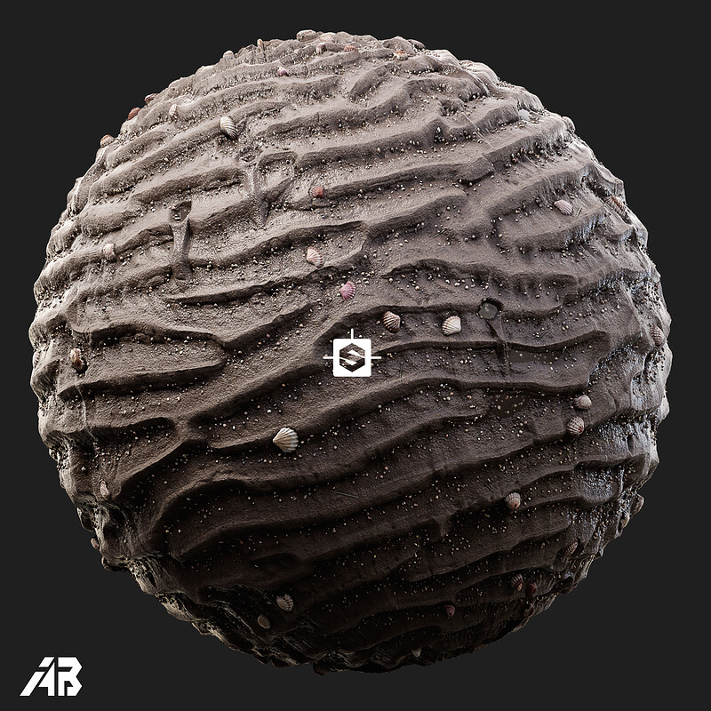 Rippled Beach Sand - 100% Substance Designer