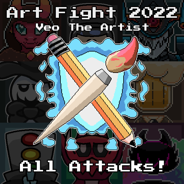 ArtStation Art Fight 2022 All Attacks.
