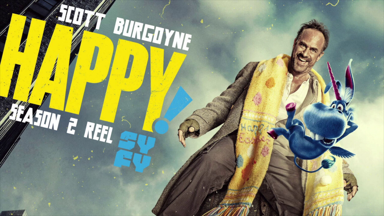 ArtStation Scott R. Burgoyne Happy! Season 2 Reel (2019)