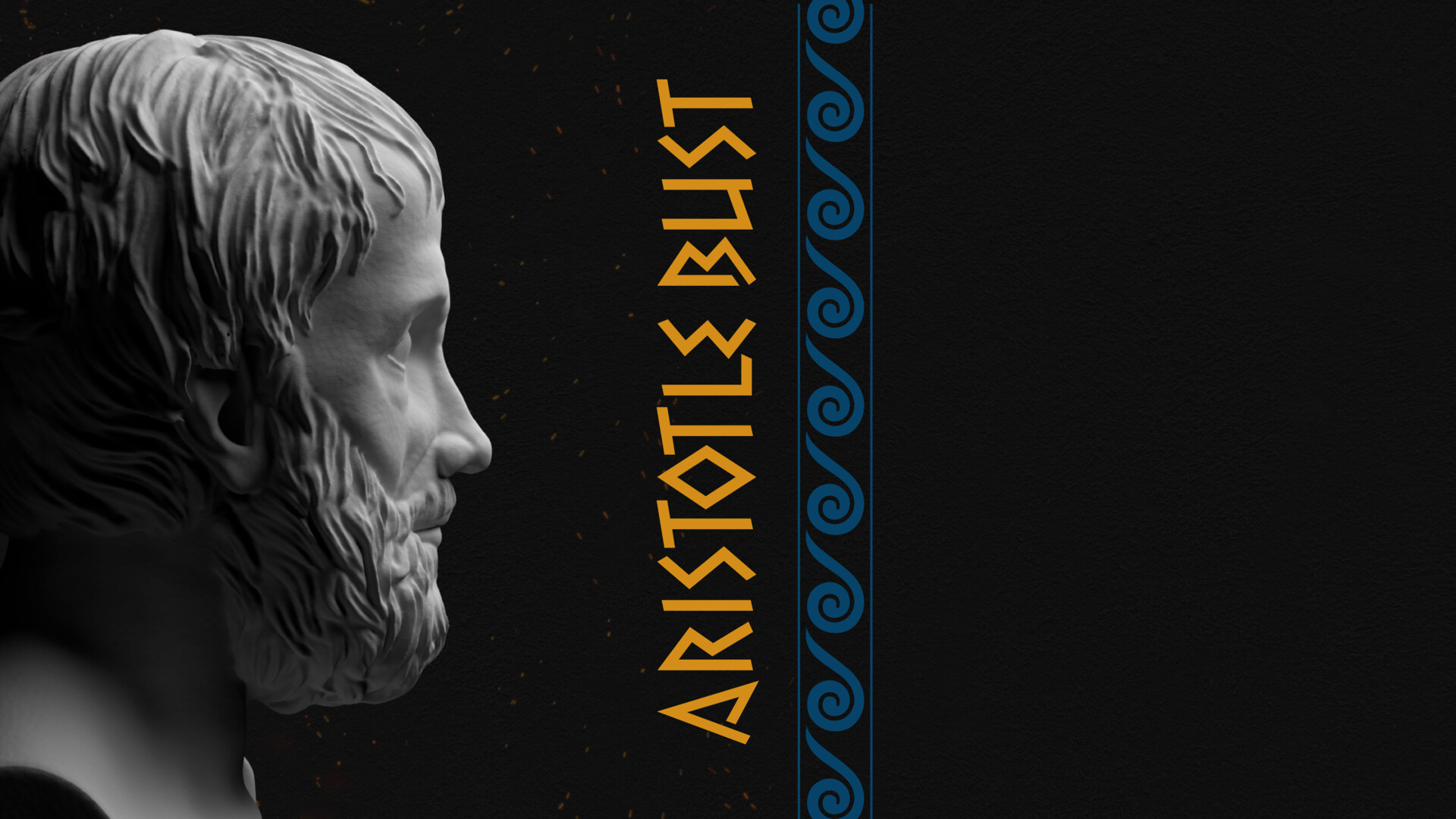 Wallpaper roll Statue of Aristotle  PIXERSCA