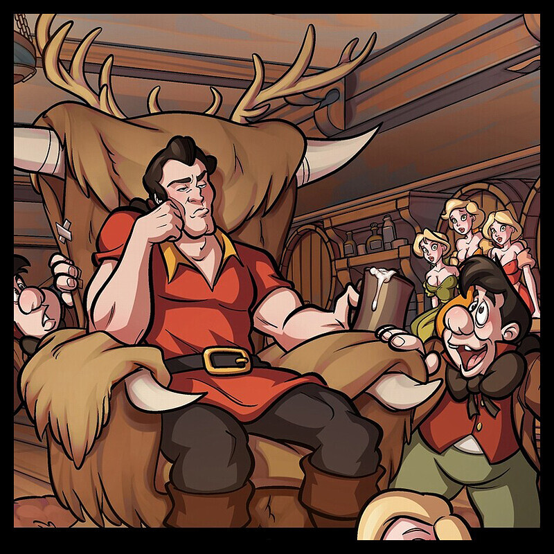 ArtStation Jab Comix Boobies And The Beast