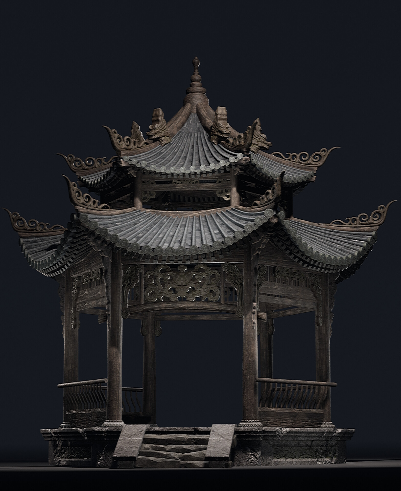 ArtStation - MOJIN - Final Part - Imperial Mausoleum - Assets