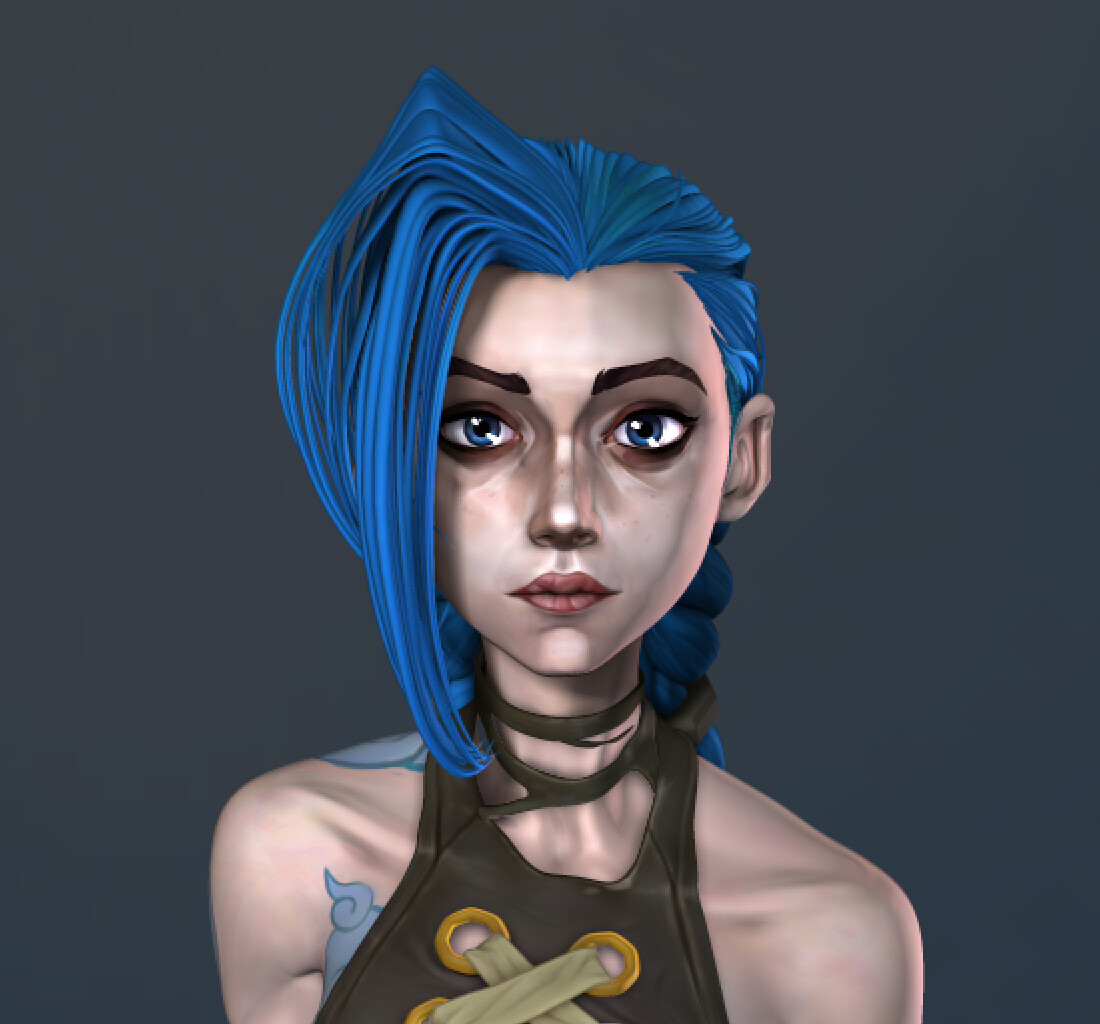 ArtStation - Jinx WIP Fan Art