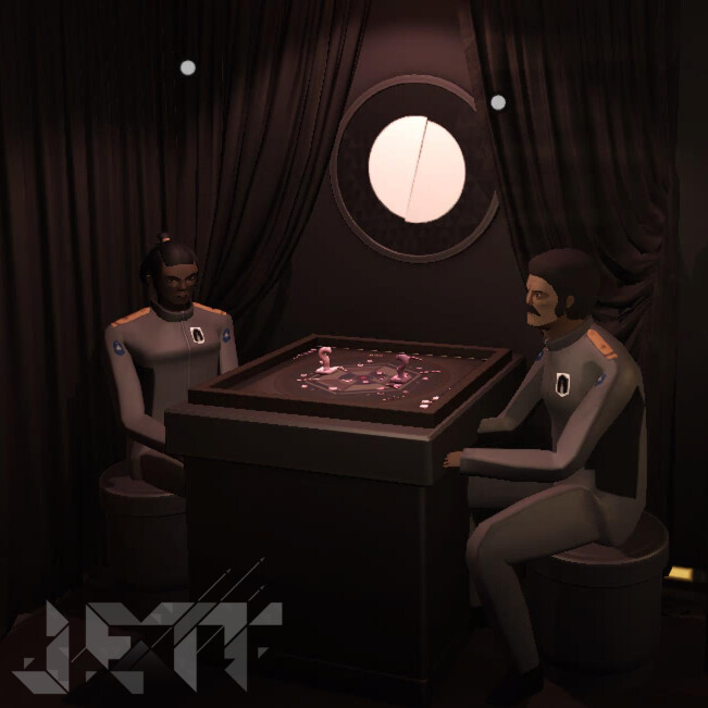 Artstation jett the far shore ground control set dressing modeling