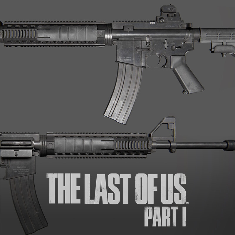 Assault rifle, The Last of Us Wiki