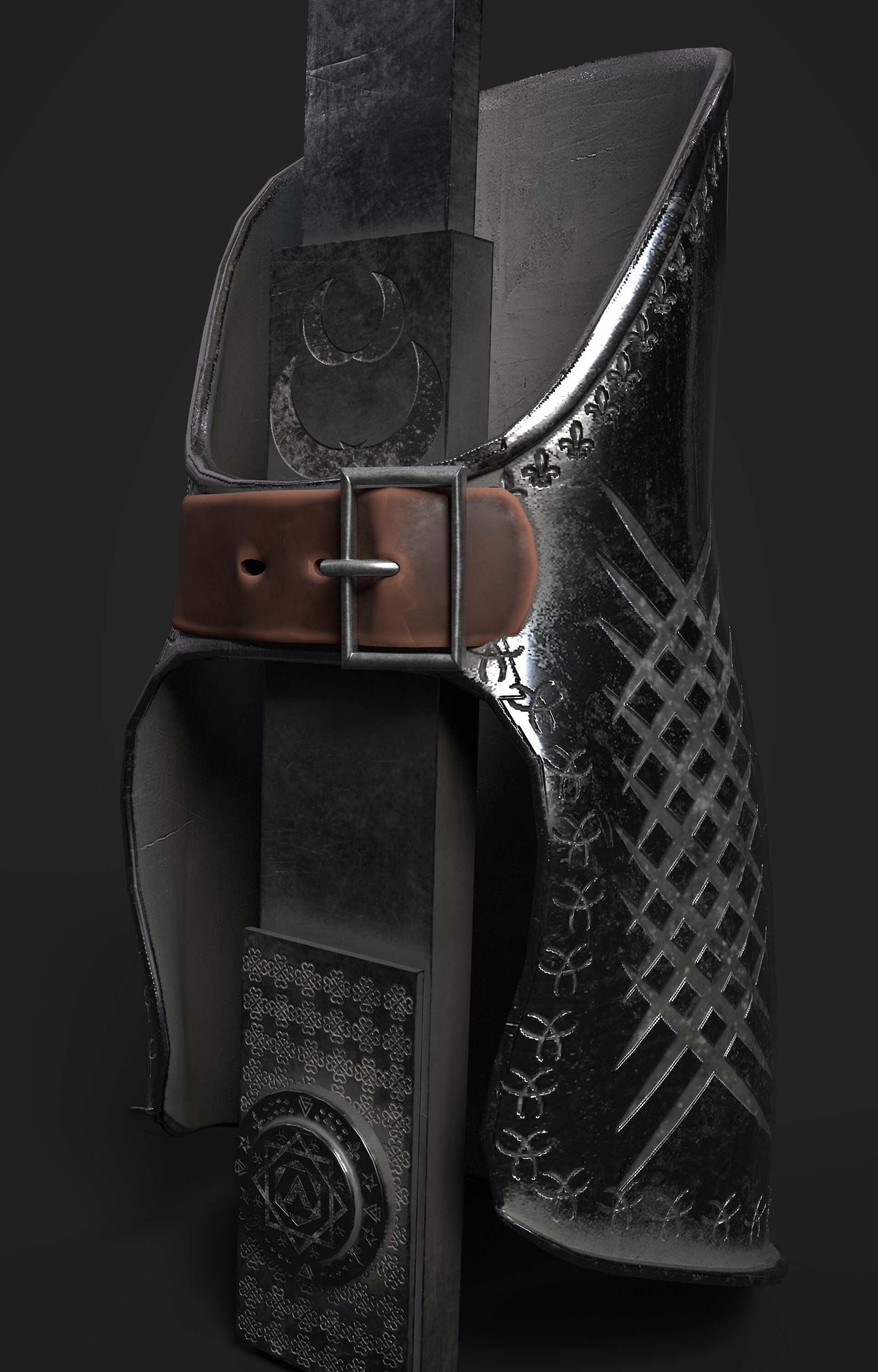 ArtStation Hidden blade gauntlet from assassins credd