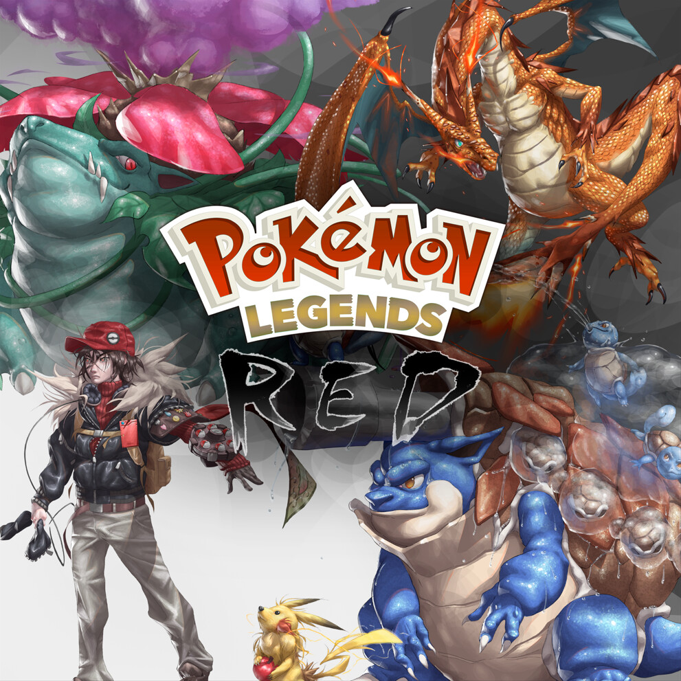 Pokemon The Legend of RED is a new Pokemon fan remake in Unreal