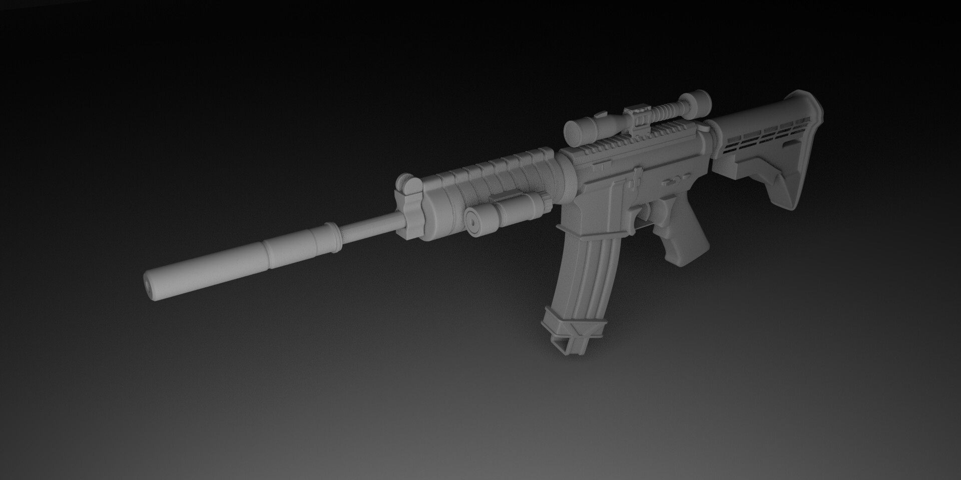 ArtStation GUN MODEL
