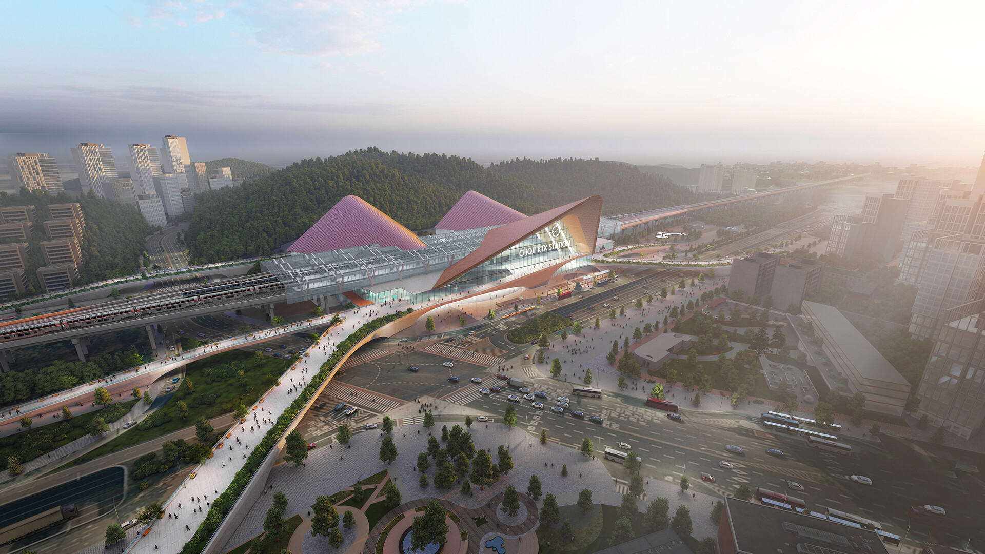 ArtStation - station render competition 2020, korea