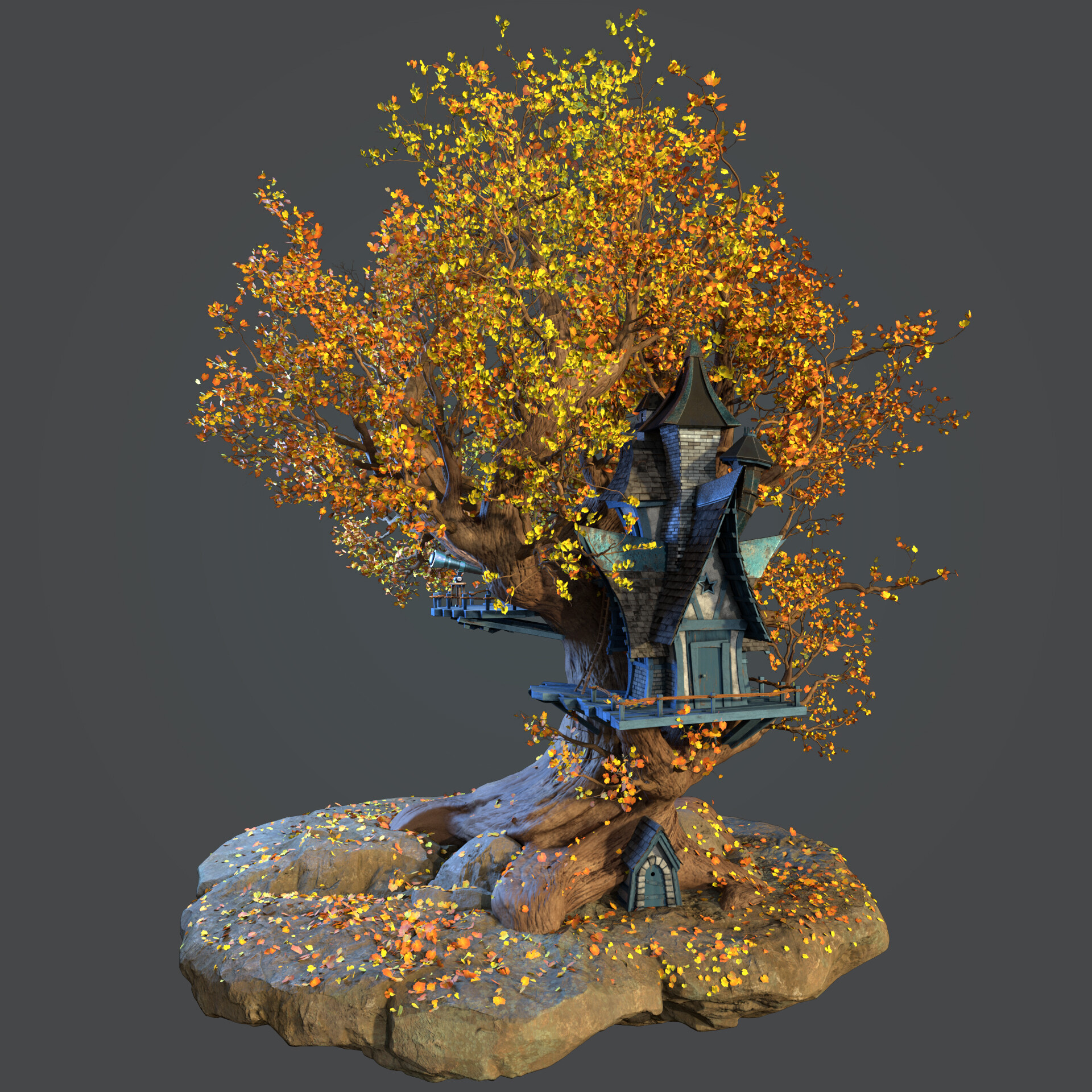 ArtStation - Tree house