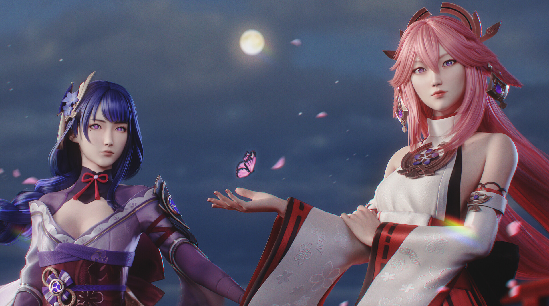 ArtStation - Raiden Shogun - Ei