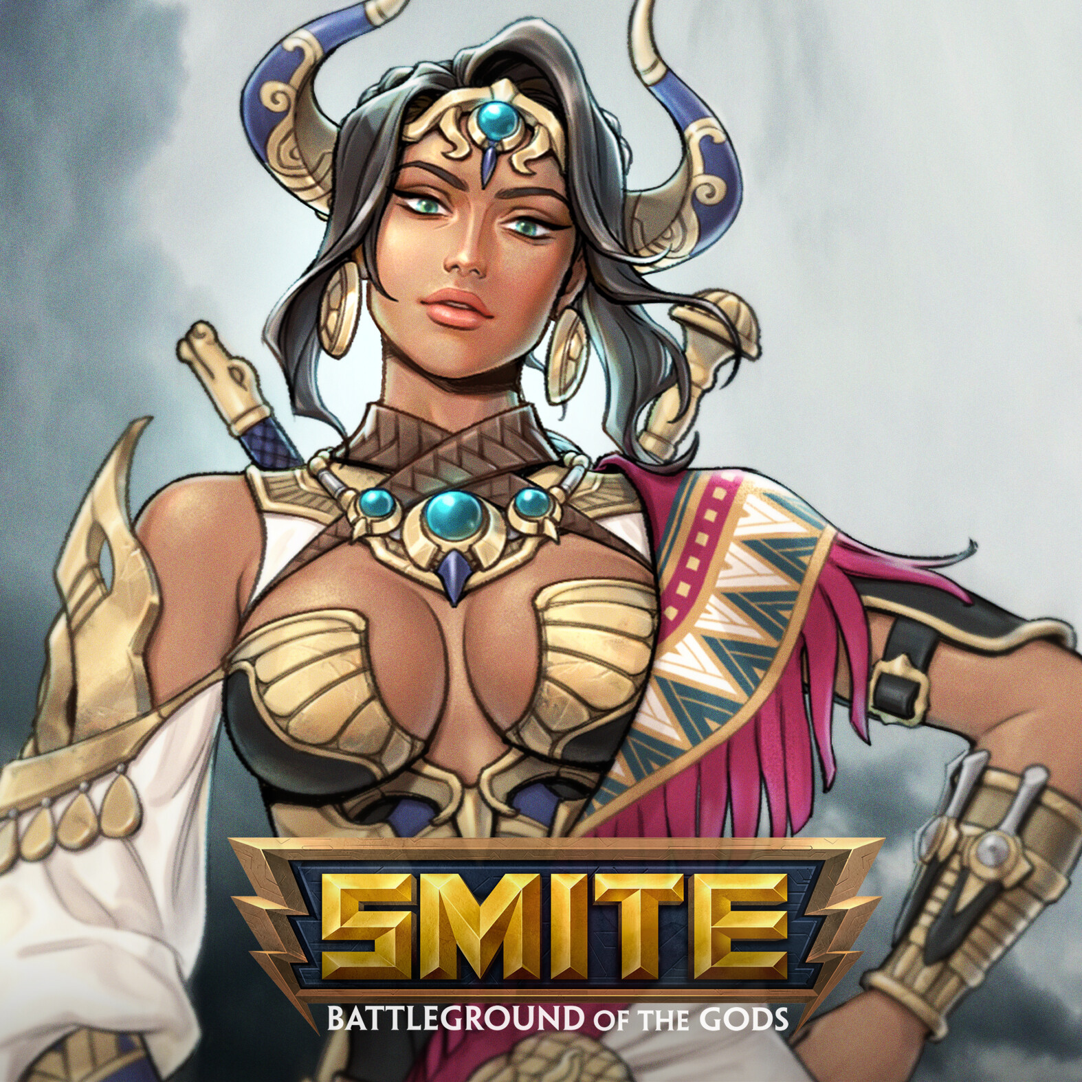 Artstation Smite Ishtar Character Concept 