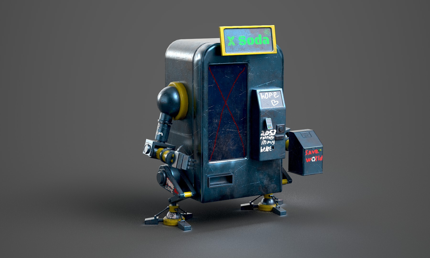 ArtStation Future Soda Machine
